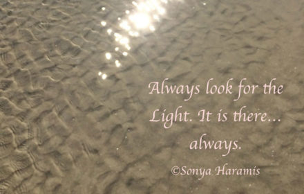 Always look for the light